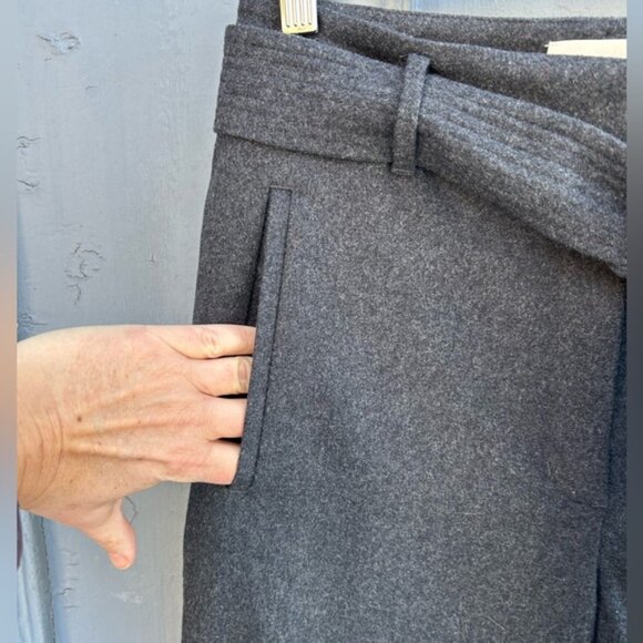 Wilfred Jallade cashmere Wool Tie Front Pant, size 6 - Picture 7 of 11